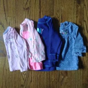 🔴SALE🔴Bundle 4 Long Sleeve T-Shirts Size 2T